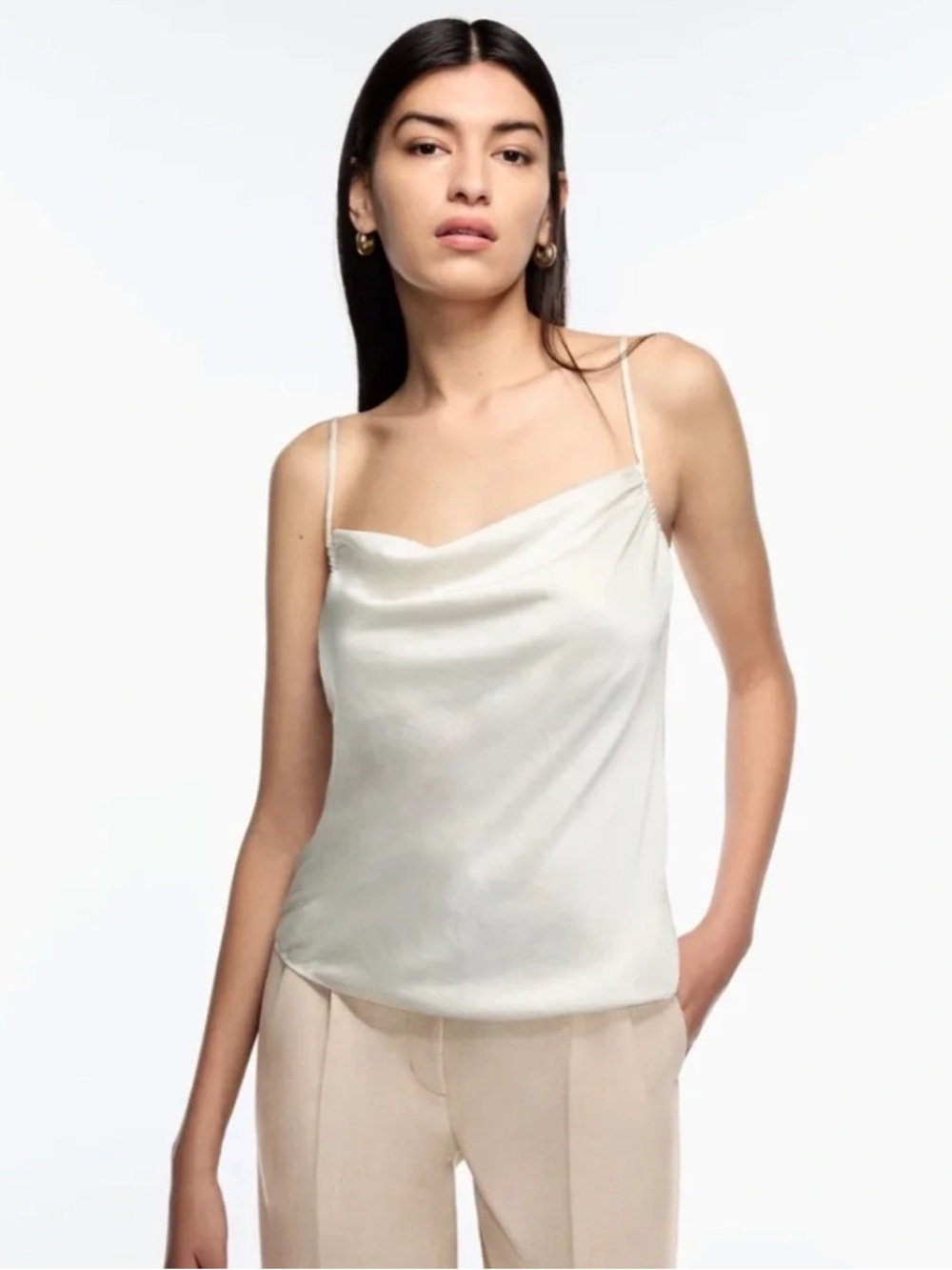 Aritzia Wilfred Allusion Satin Camisole